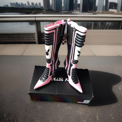 Dolls kill playboy high - high, heel
