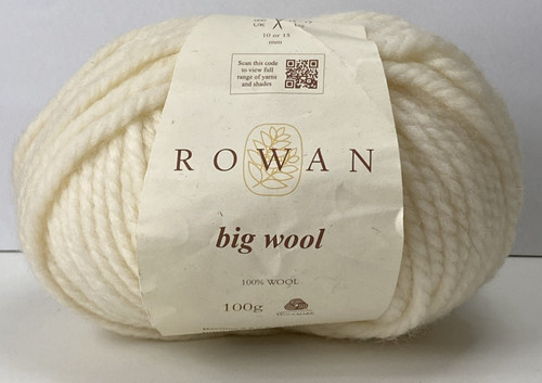 Rowan 100g big wool shade - rowan, in