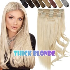 Clip in 100% Remy Human Hair