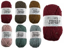 Papatya Chunky Tweed With Wool