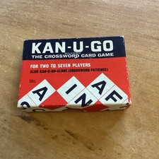 Vintage Kan-U-Go Crossword