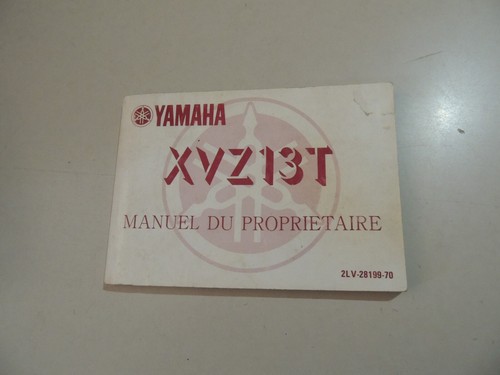 1987 yamaha xvz 1300 - xvz, venture