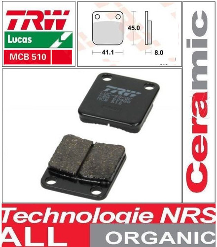 Rear brake pads - 2,