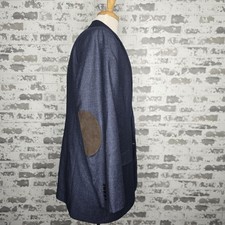 H & M 100% Wool Blue Extra