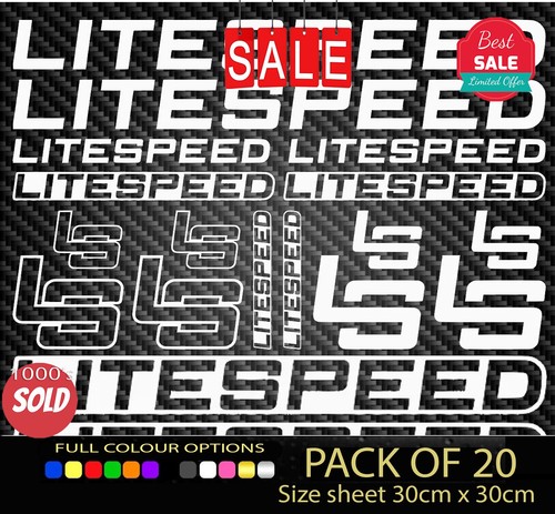 Litespeed vinyl decal stickers - litespeed,