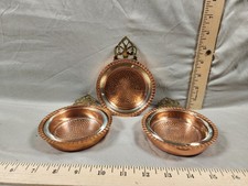 Vintage Lot Of 3 Coppercraft