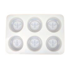 Round Silicone Soap Mould Bee