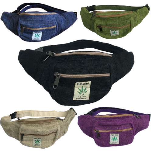 Hippie bumbag hemp - hippie,