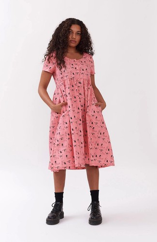 New lazy oaf pink body - oaf, button