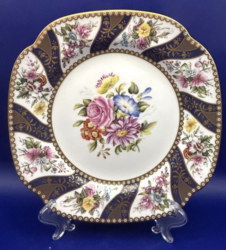Spode handpainted cabinet - handpainted,