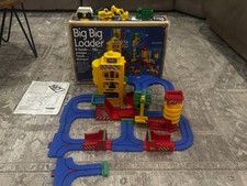 Big Big Loader Construction Play Set TOMY Playset Vintage 1994 Incom/ Box Read!!