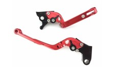 Red Foldable Flip Up Brake
