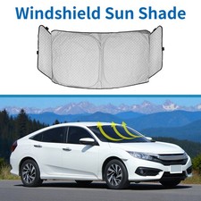 Car Window Cover for Mitsubishi Delica Mini B34A Aluminum Film Foldable Black