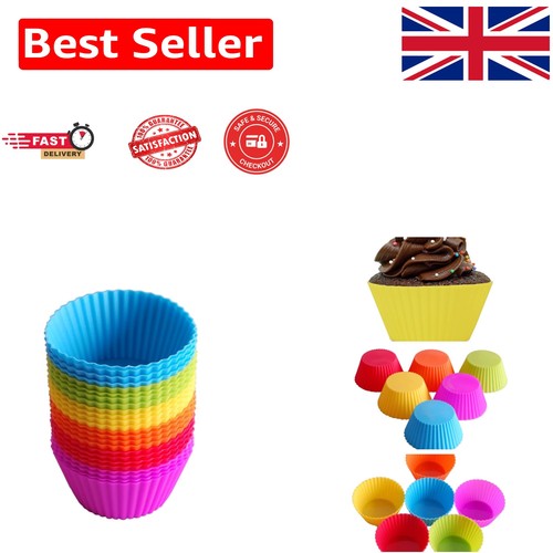 Colorful silicone baking cases - baking,