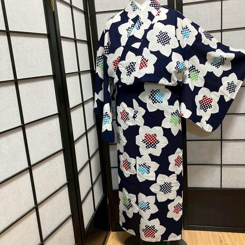 9458 japanese yukata - yukata, womens