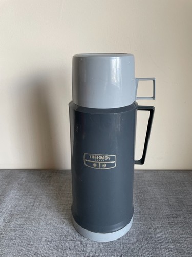 Vintage thermos flask - vintage,
