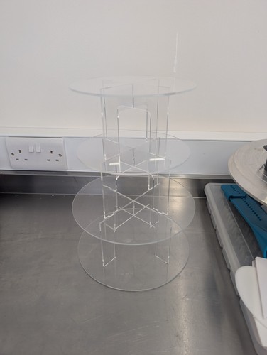 Tier acrylic round cupcake - tier,