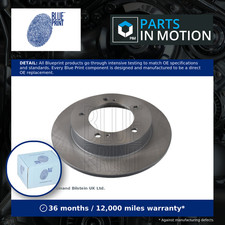 2x Brake Discs Pair Solid fits