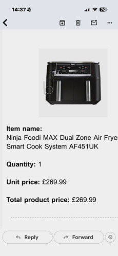 Ninja foodi max dual zone - max,