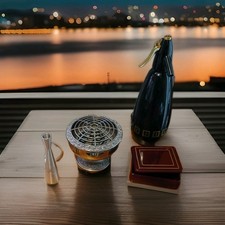 Silver Pewter Bud Vase, Silver