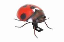 Metal Wall Art Decor - Small 3D LADYBIRD (10cm) *New* 
