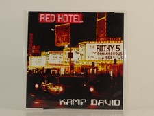 KAMP DAVID RED HOTEL (H1) 4 Track Promo CD Single including Picture Sleeve ZUBE 