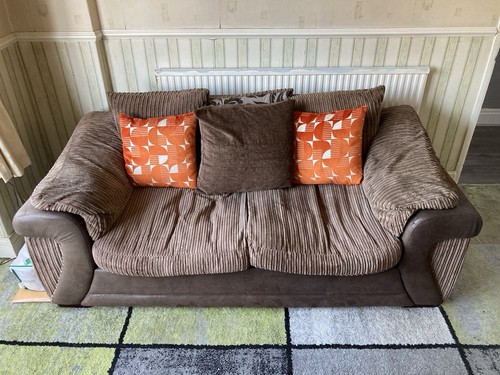 Brown two seater - brown,