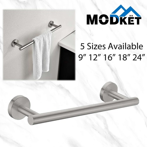 Modern brushed nickel towel - brushed,