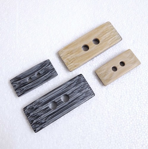 Rectangle toggle button 40mm - rectangle,