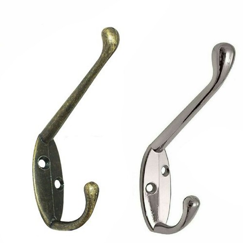 10x double hat coat hooks - coat,