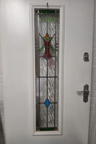 Stained glass door - stained,