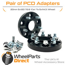 Adapters 5x120 72.6 (Car) to 5x114.3 66.1 (Wheel) 20mm for BMW M3 [E36] 91-99
