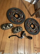 Brembo Billet Monobloc 108mm Radial Calipers, 19*20 Billet MC W/ Carbon Rotors