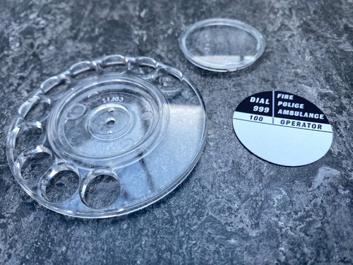 Gpo 700 series dial - 700, plate