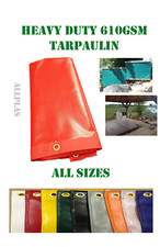 Heavy duty tarpaulin waterproof camping  ground sheet cover strong tarpaulin 
