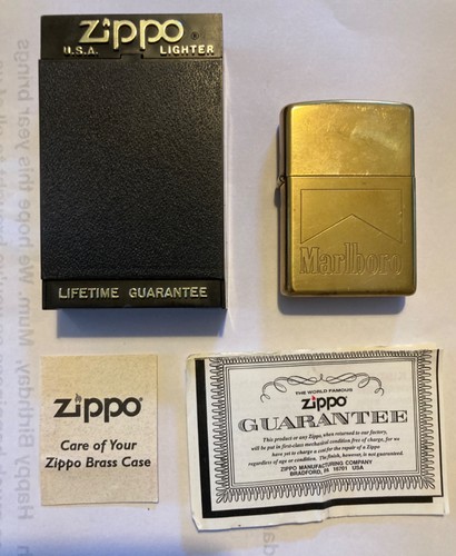 Zippo 1997 marlboro - 1997, "marlboro"