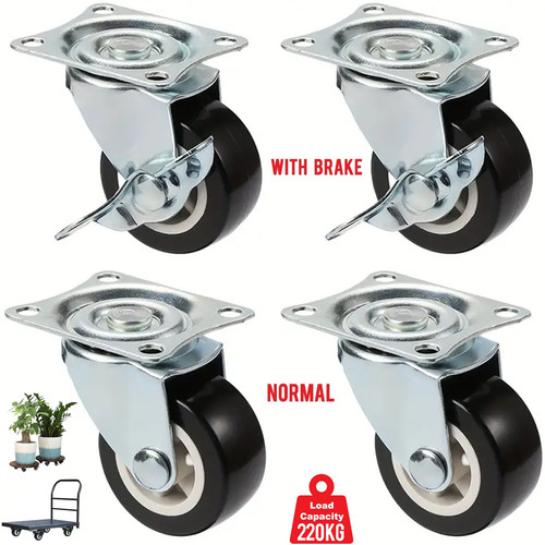 Heavy duty rubber swivel - rubber,