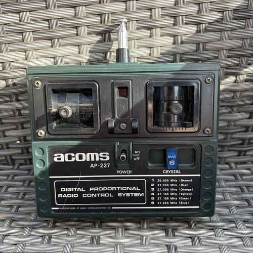 Vintage acoms 227 - ap-227, 27mhz