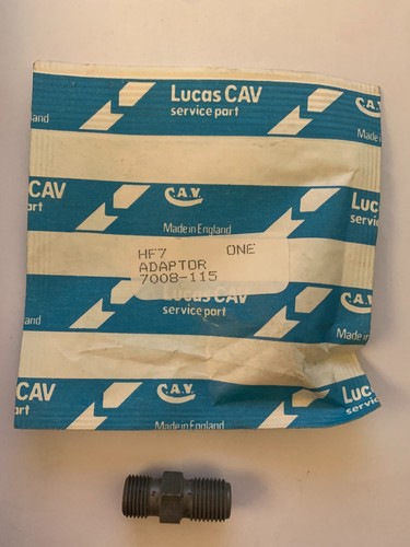 Injector return union - injector,