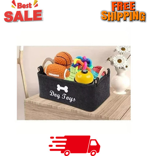 Dog toy box storage - box,