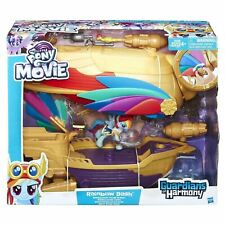 My Little Pony Movie SWASHBUCKLER PIRATE AIRSHIP Rainbow Dash Playset Figure Toy