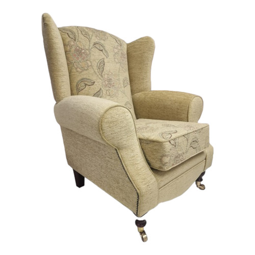 Accent wing back queen - back, anne