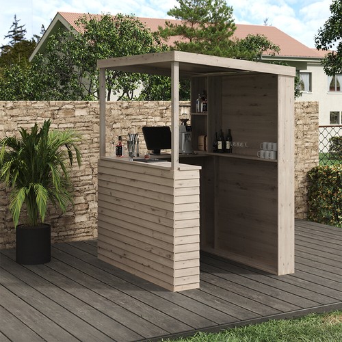 Outdoor garden bar kiosk - garden,