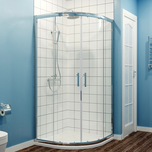 Quadrant shower enclosure and - shower,