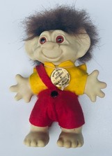 Vintage Dam Troll with Gold