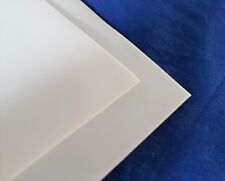 PTFE Teflon Plastic Sheet White 0.5mm or 1mm Thick Various Rectangular Strip