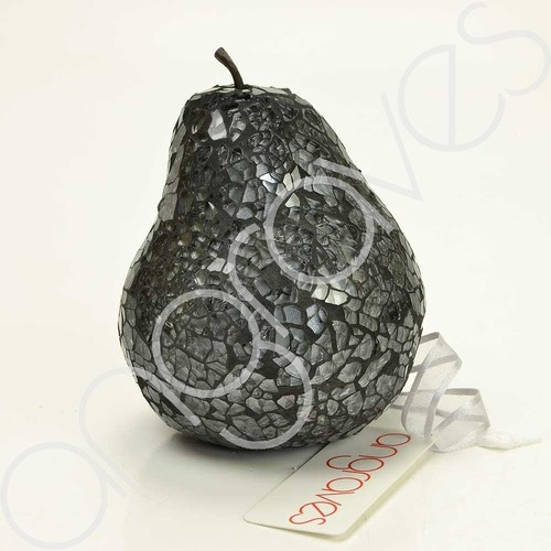 Mosaic glass pear fruit dark - mosaic,