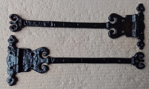 Antique pair black - antique, ornate