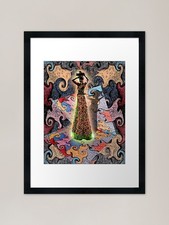 Fiesta Stilts Framed Art Print