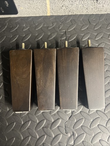 Dark wood sofa legs - wood,